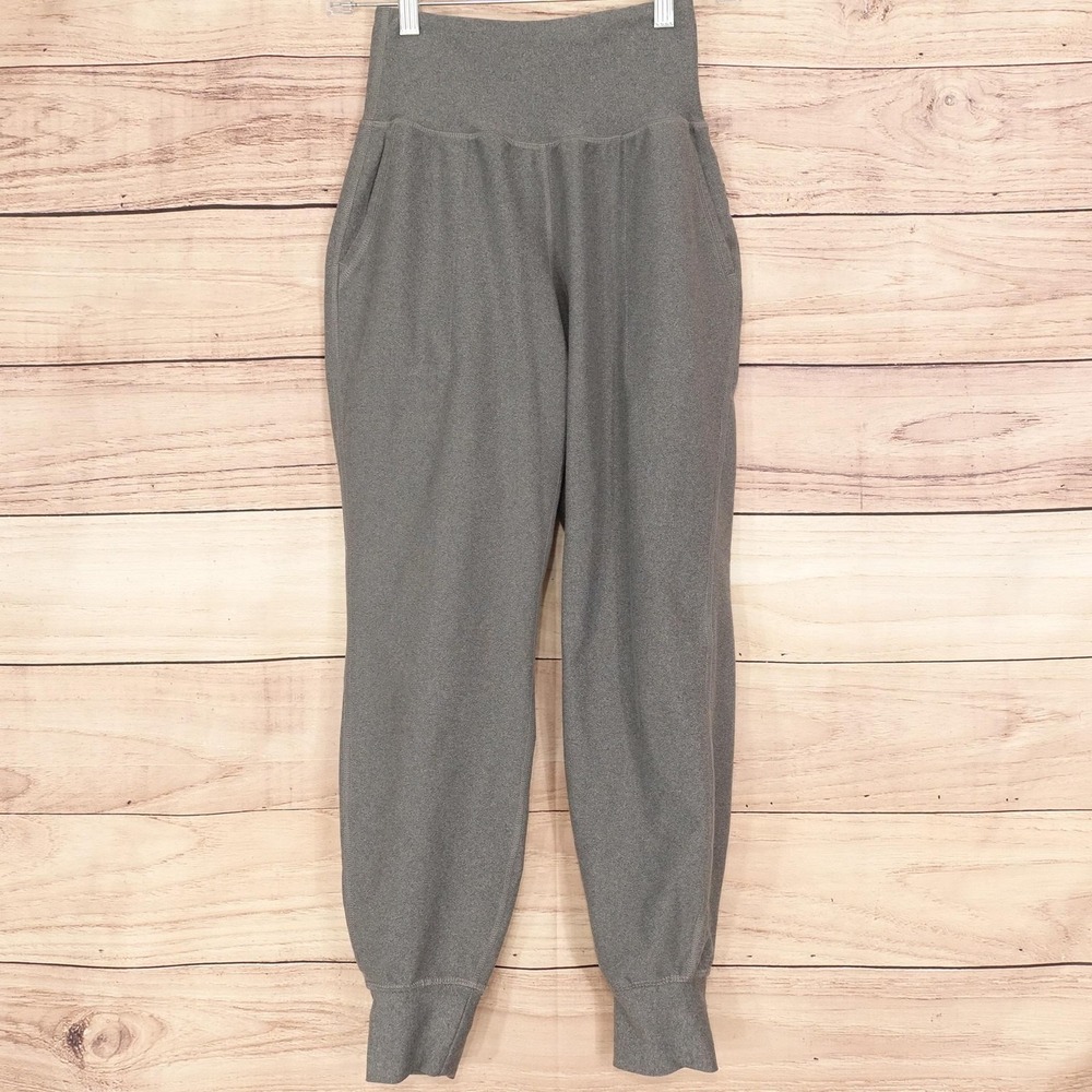 Old Navy Active Leggings Womens XS Gray Powersoft High Rise Ankle Jogger Go-Dry